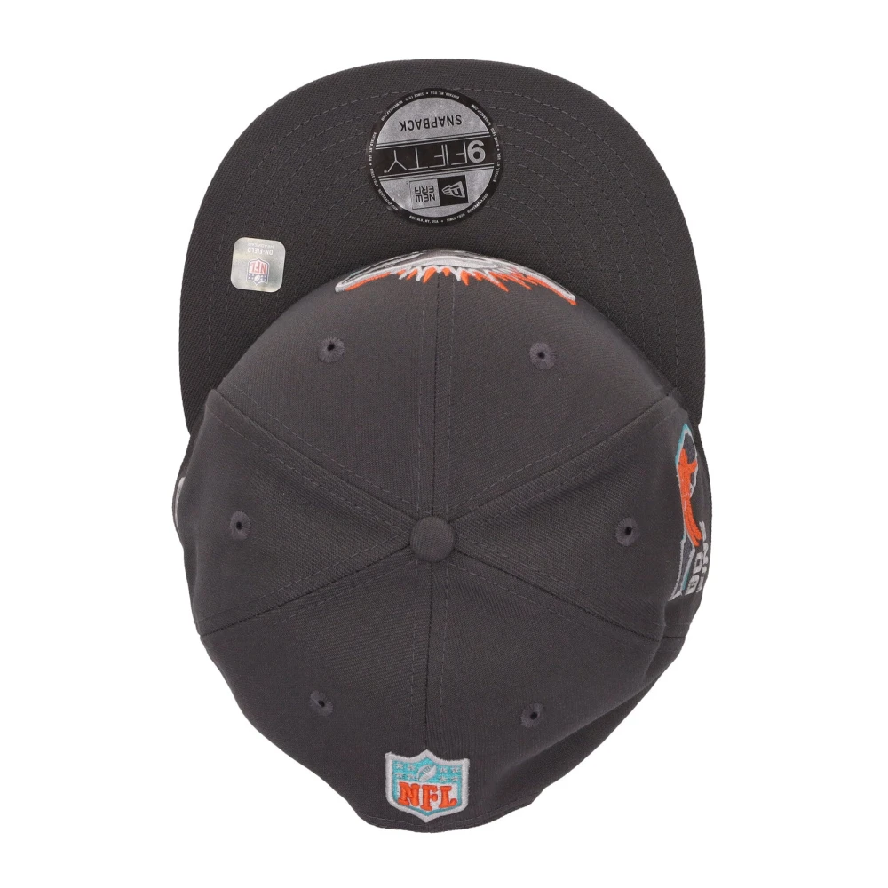 new era Miami Dolphins NFL Draft Hat Gray Unisex