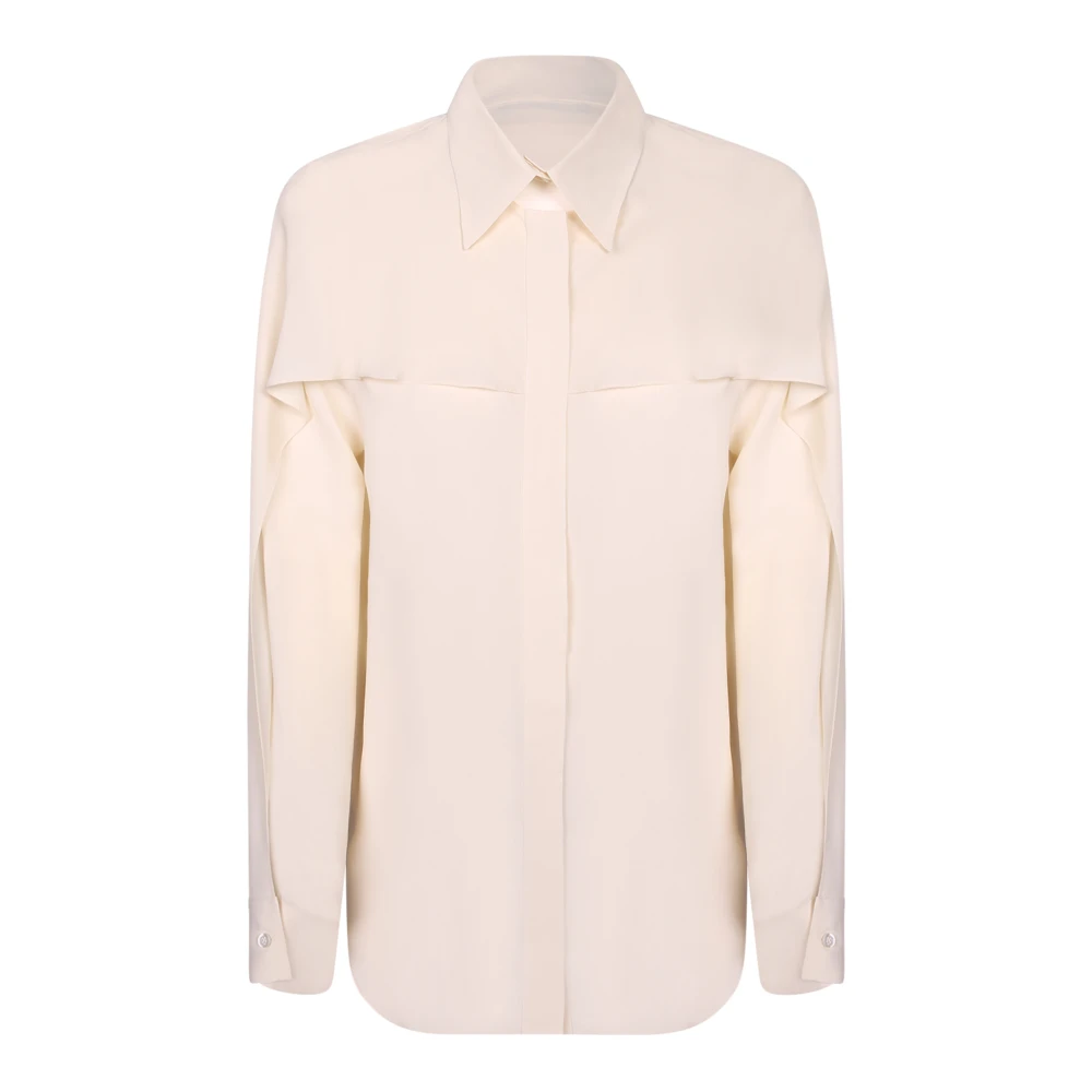 Fabiana Filippi White Poplin Shirt - Female - Shirts - M - Blouses & Shirts