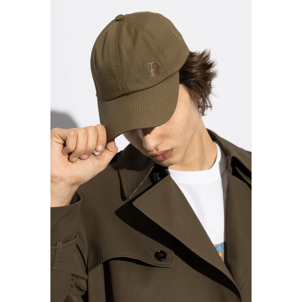 Paul Smith Baseball Cap Green Heren