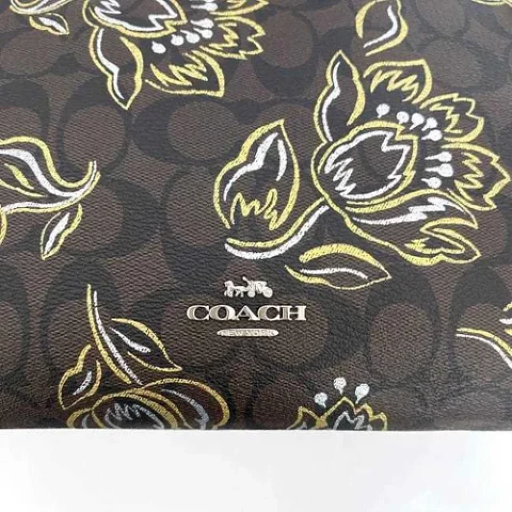 Coach Pre-owned Canvas shoulder-bags Multicolor Dames