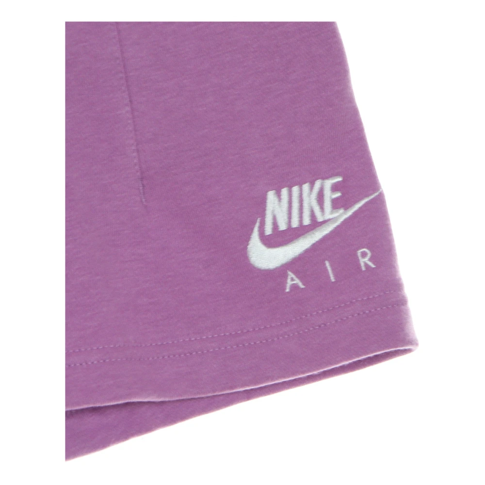 Nike Korte Fleece Trainingsbroek Paars Pink Dames