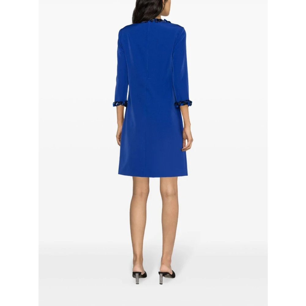 P.a.r.o.s.h. Stijlvolle Jurk Blue Dames