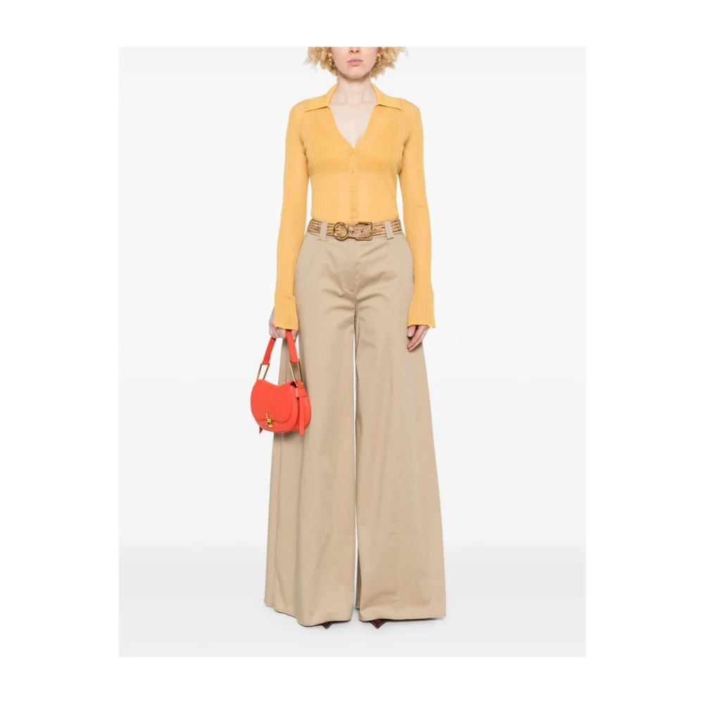 pinko Gele T-shirt voor vrouwen Yellow Dames