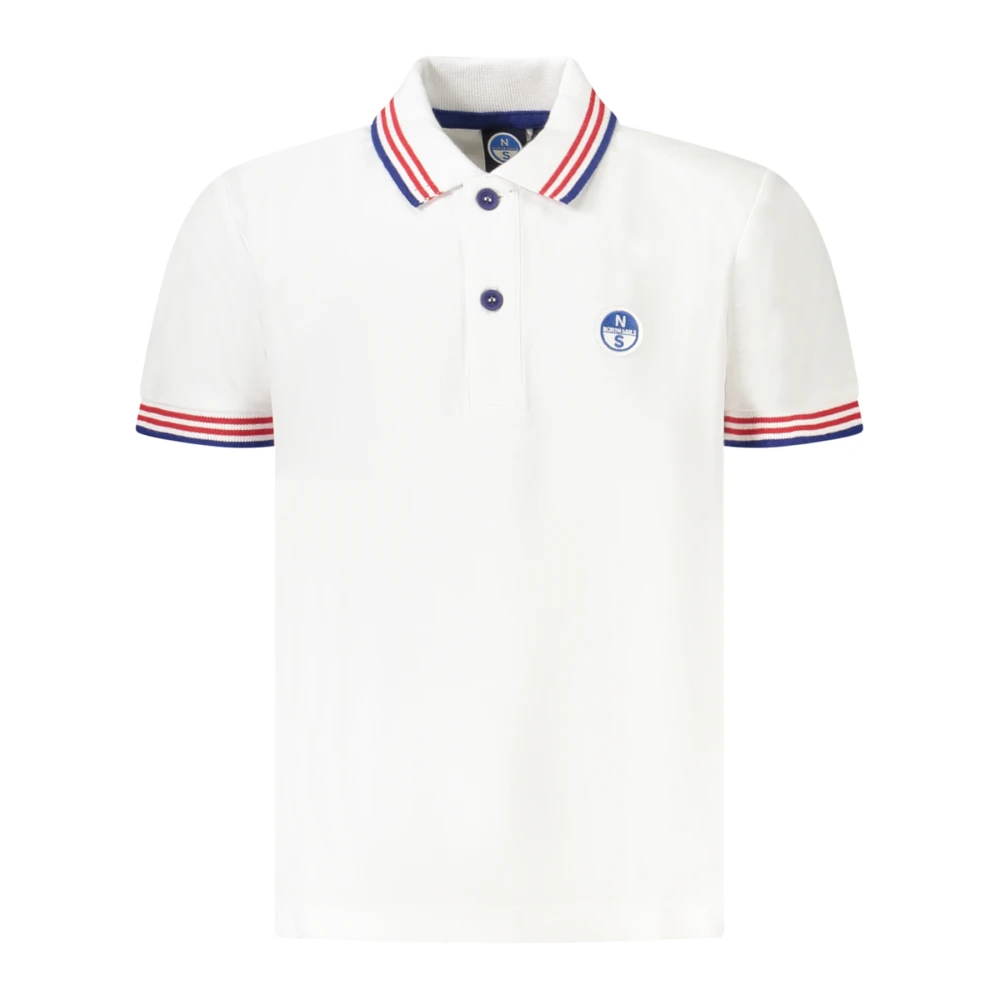 North Sails Unisex Wit Short Sleeve Polo