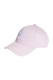 Różowa czapka baseballowa Trefoil dla kobiet