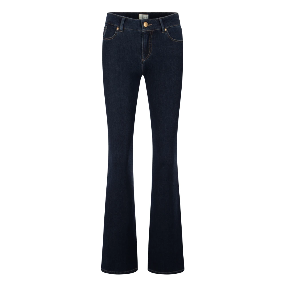 Seductive Bootcut Denim Jeans Blue, Dam