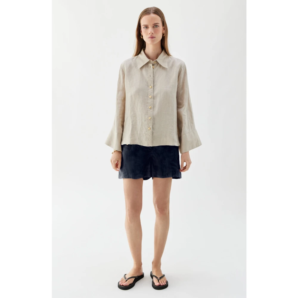 Busnel Pixie Shorts Blue Dames