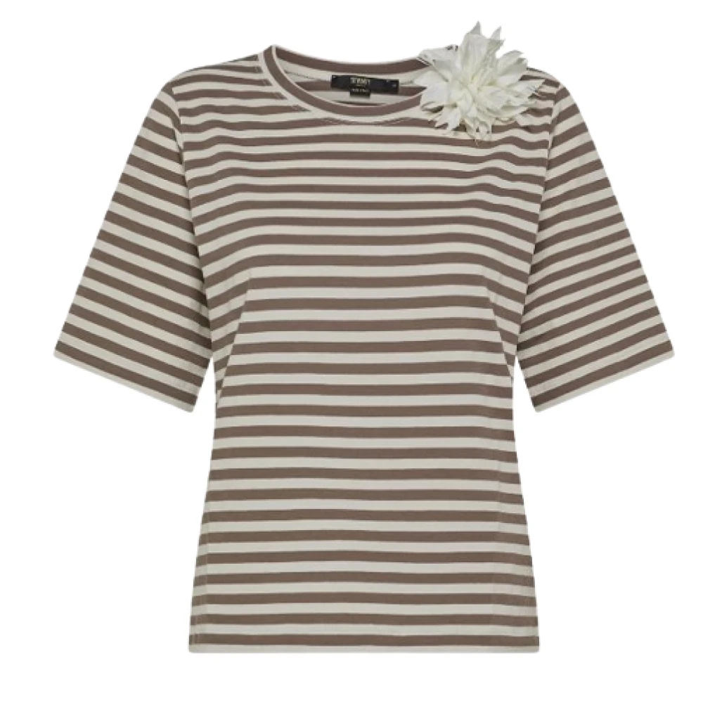 Seventy - Tops > T-Shirts - Beige - Seventy - Modalova