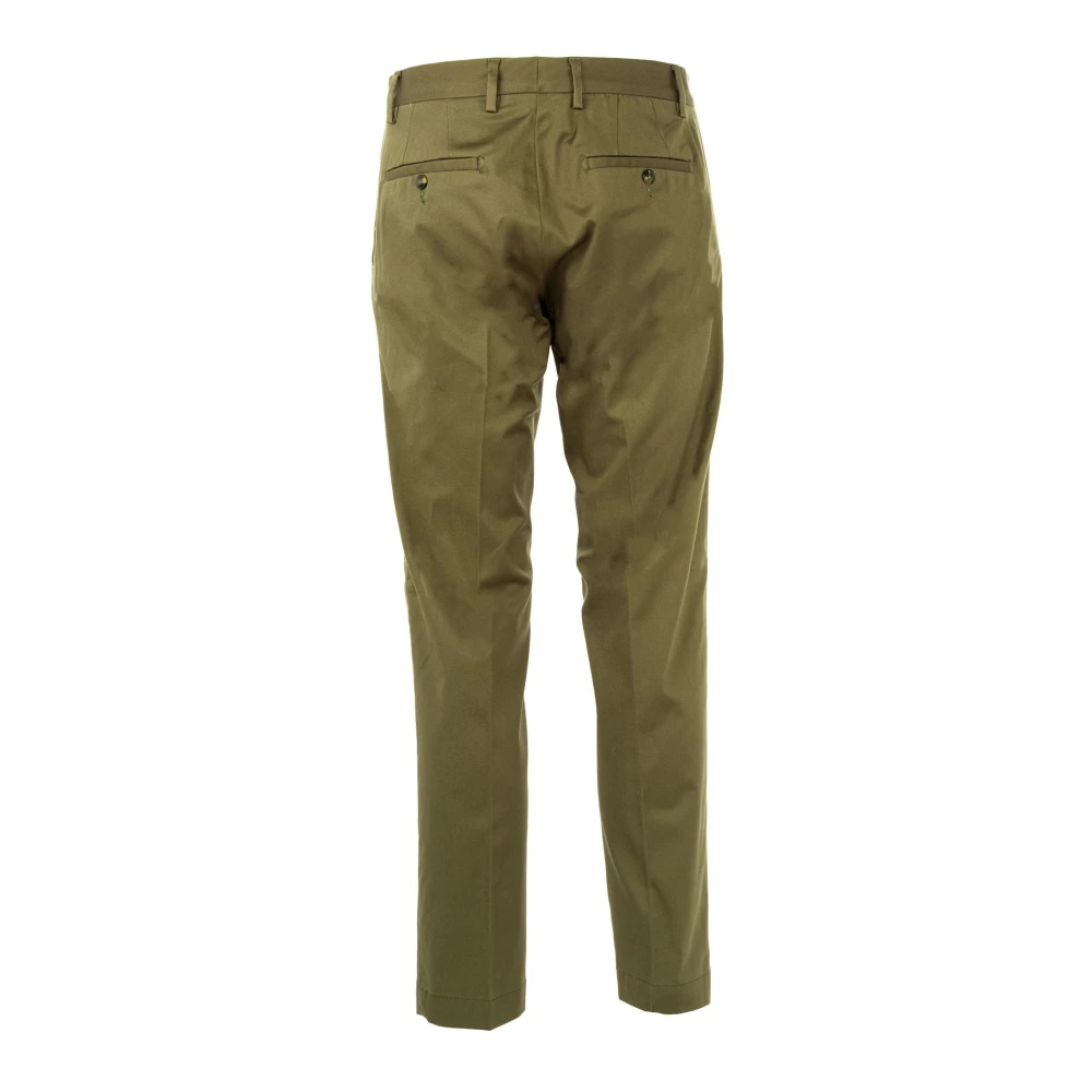 Liu Jo Elegante Heren Katoenen Chino Broek Green Heren