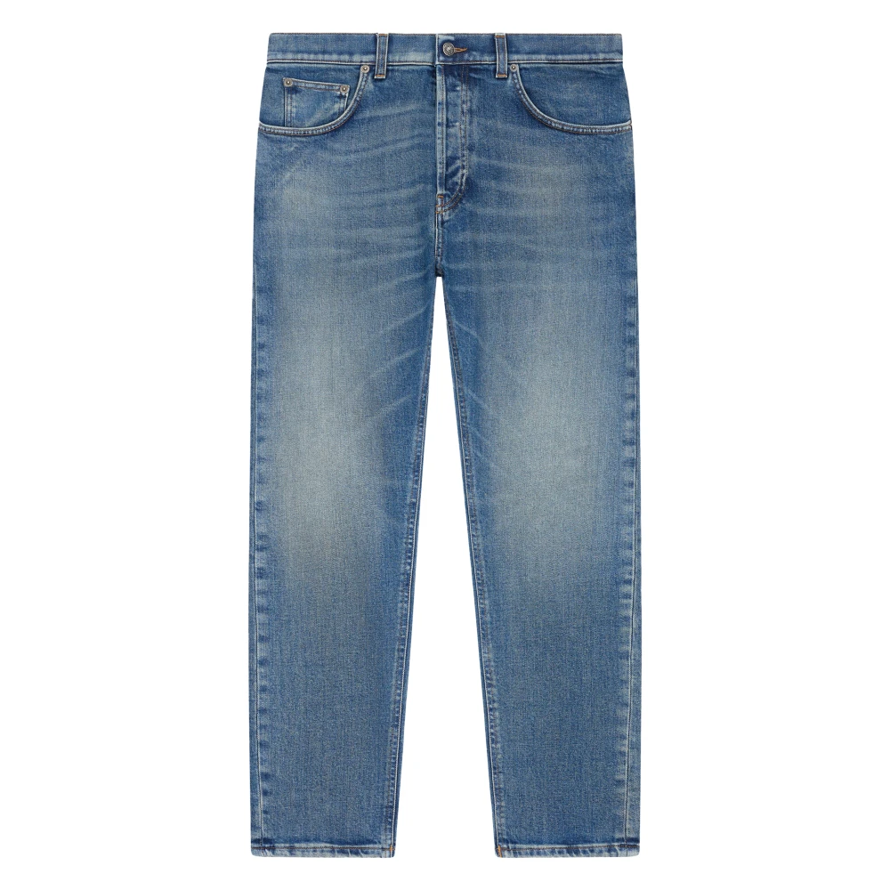 Dondup Men's Blue Slim Fit Jeans, W38, Pantalone Dian