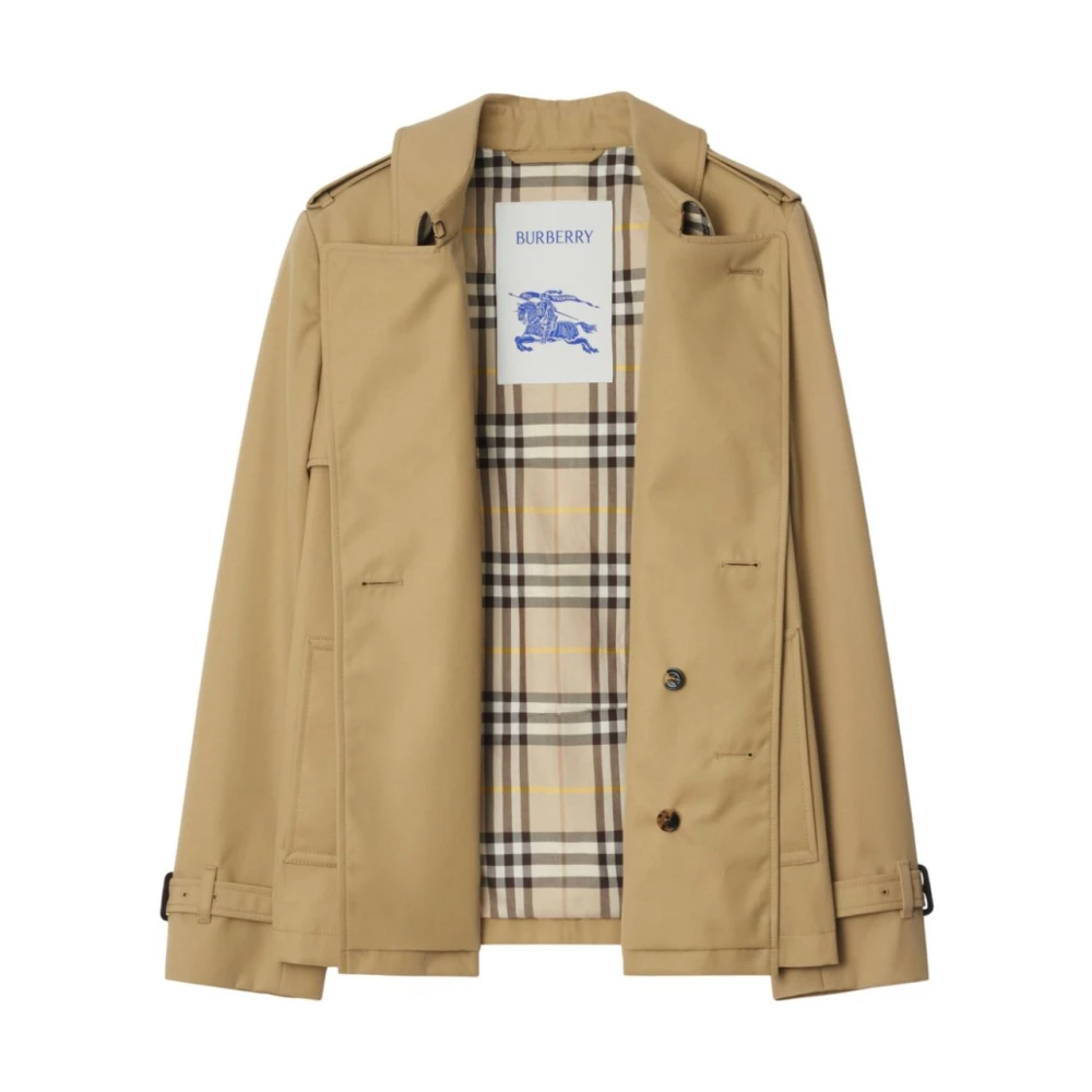 Burberry Beige Jassen voor Stijlvolle Outfits Beige Dames