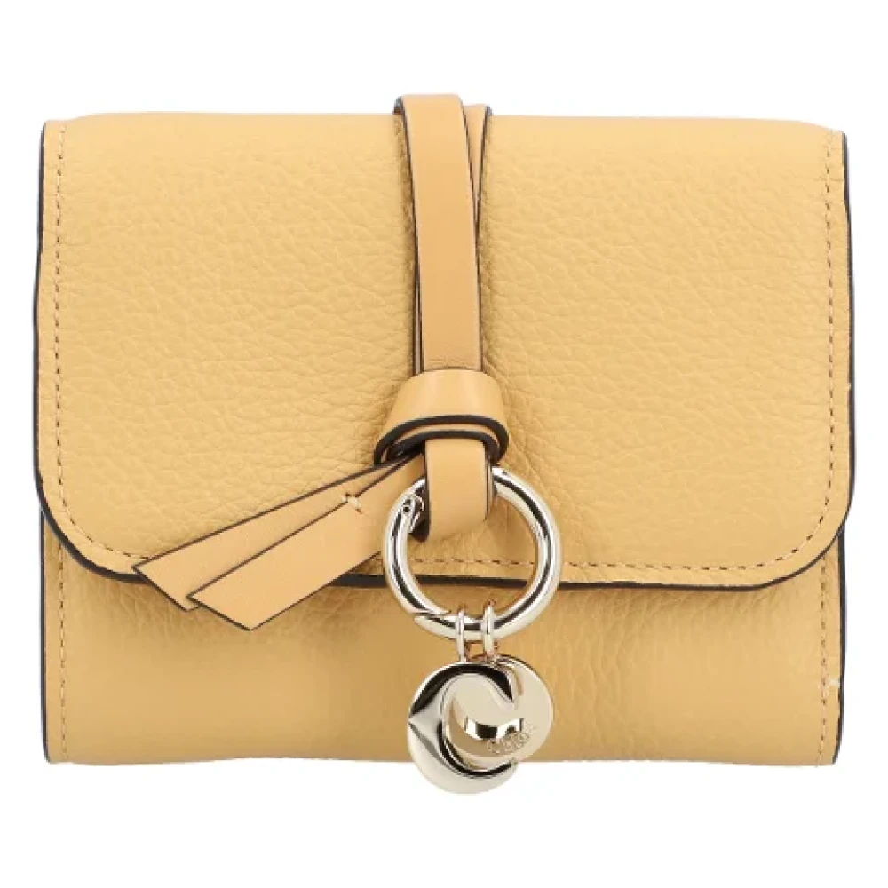 Chloé - Bags > Clutches - Yellow - Chloé - Modalova