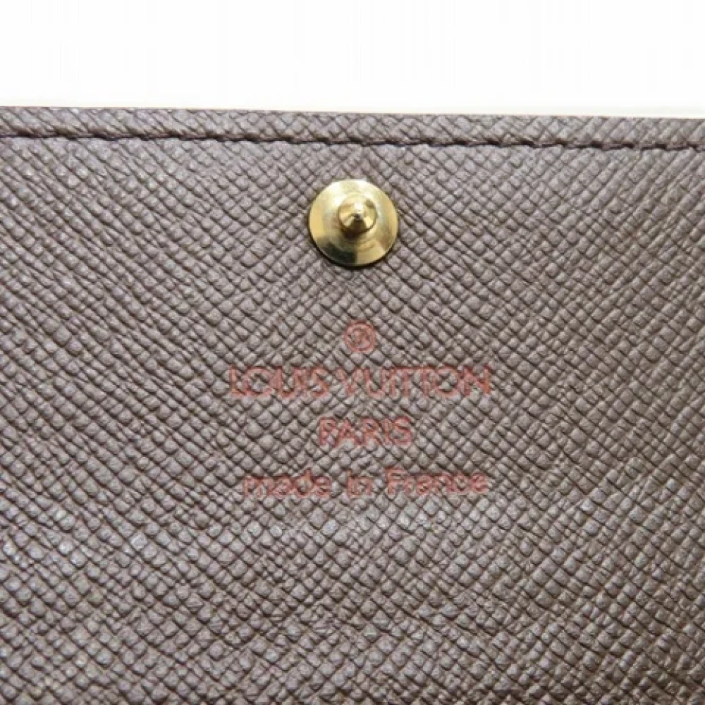 Louis Vuitton Vintage Pre-owned Canvas key-holders Brown Dames