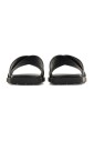 black-leather-monogram-slip-on-sandals