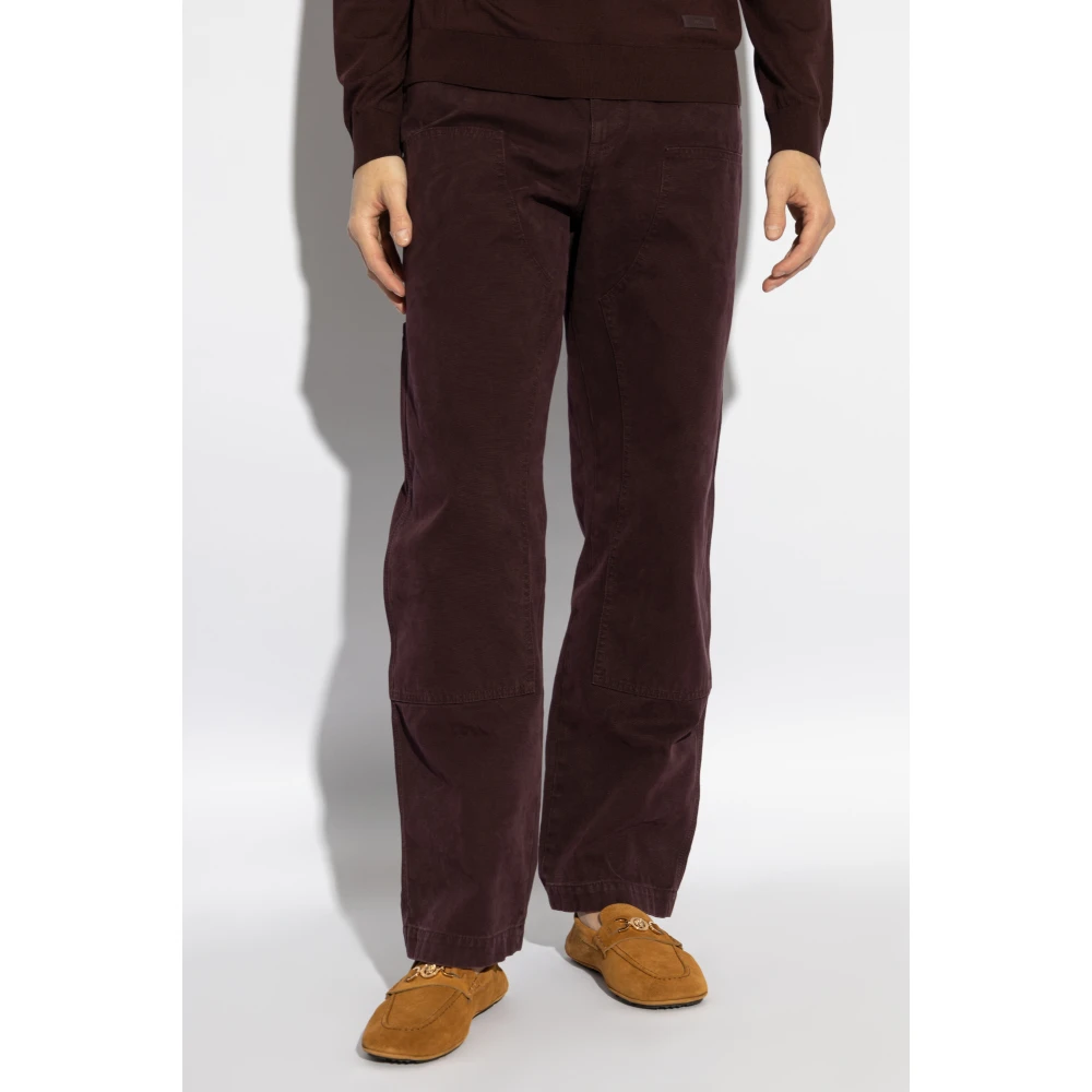 Versace cargo-stijl jeans Purple Heren