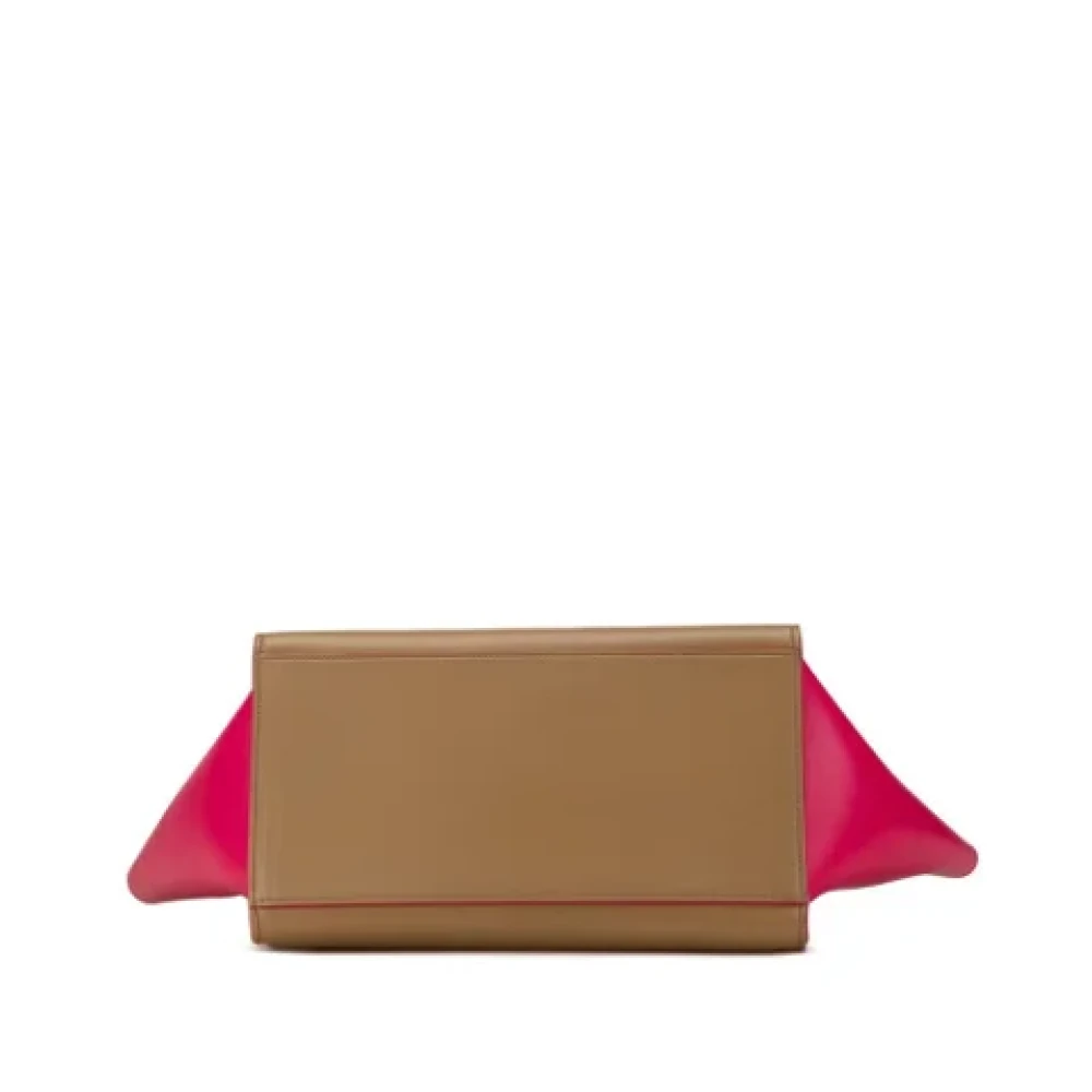 Celine Vintage Pre-owned Leather celine-bags Pink Dames