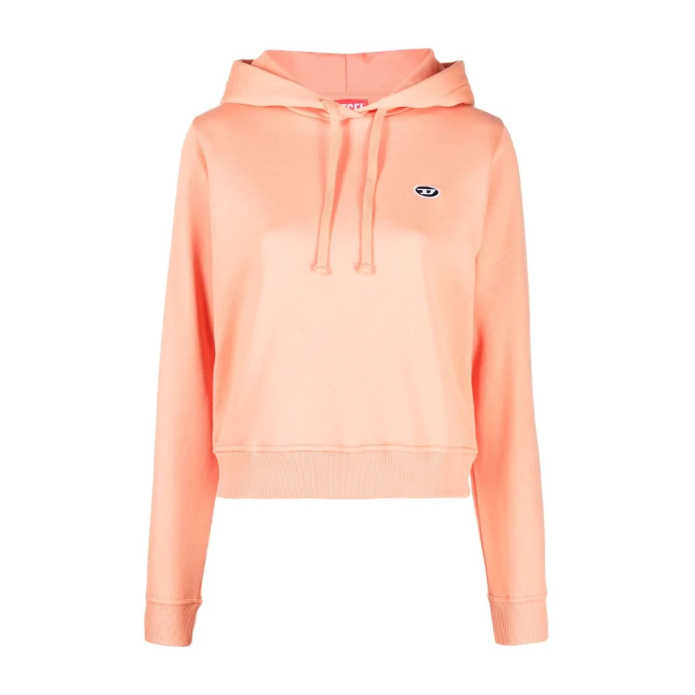 Diesel Damen Rosa Sweatshirts & Hoodies, Xsgröße: