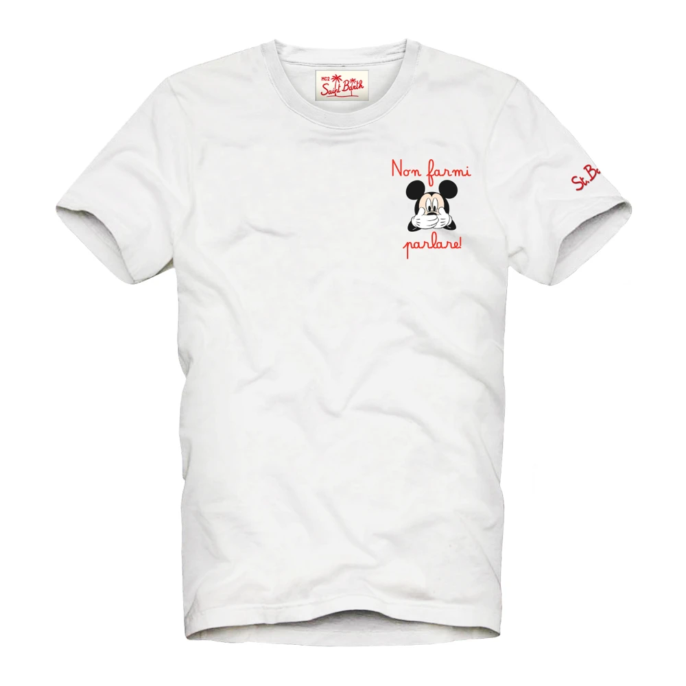 MC2 Saint Barth Witte T-shirts en Polos White Heren