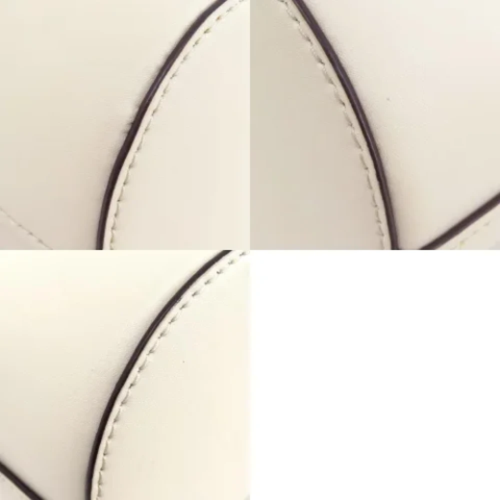 Michael Kors Pre-owned Leather shoulder-bags White Dames