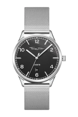 Code TS Svart Silver Klocka