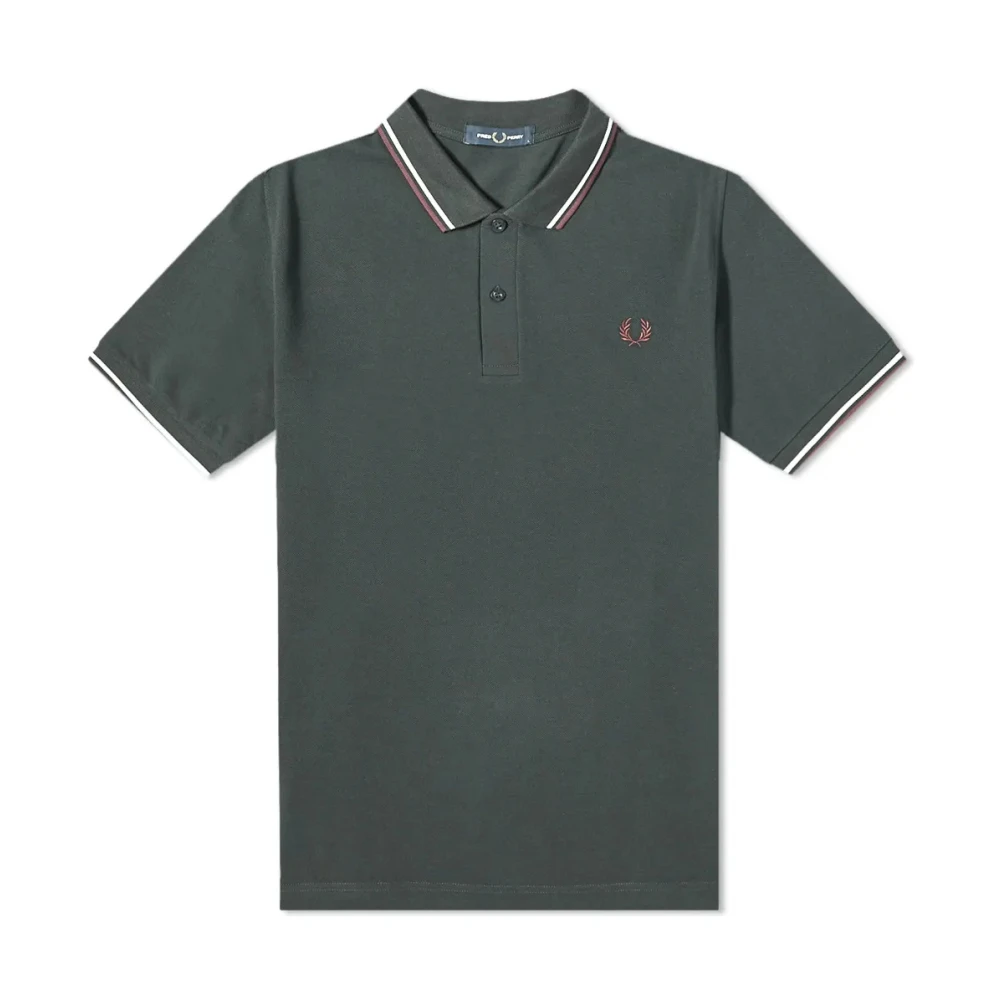 Fred Perry Polo Shirts Green, Herr