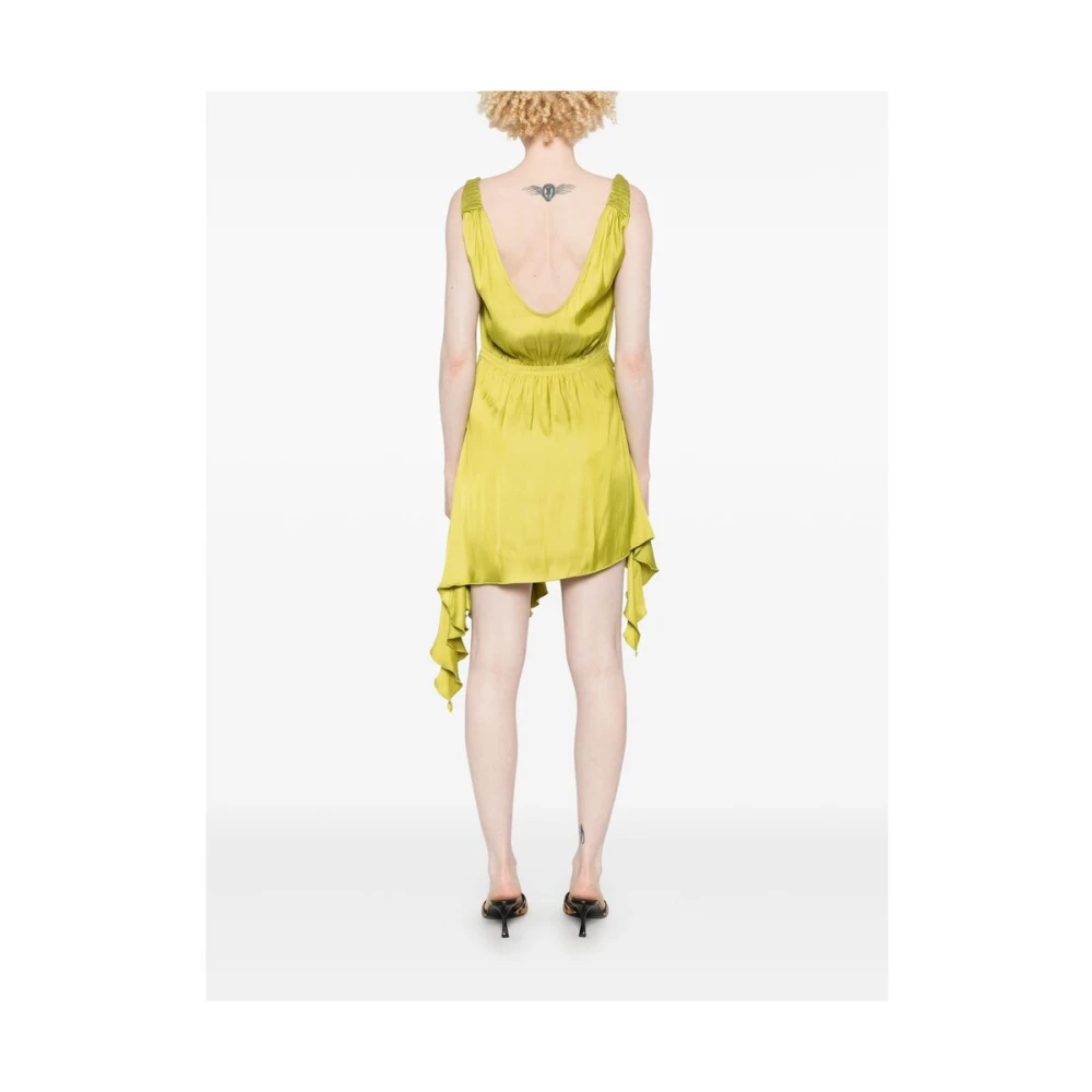 Siedrés Groene Avocado Asymmetrische Rok Green Dames
