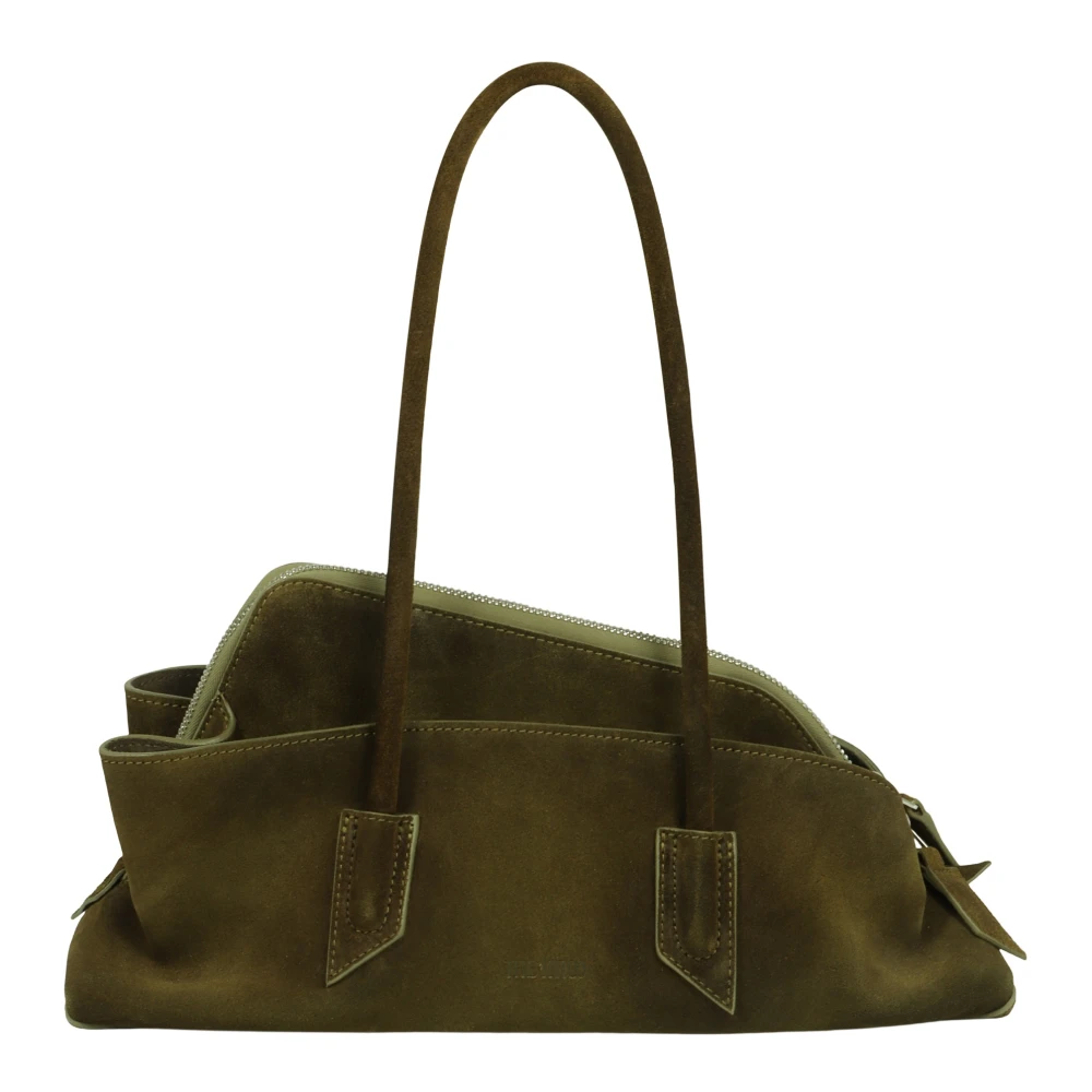 The Attico , Shoulder Bags, Female, Green, One Size, The Stroll Small