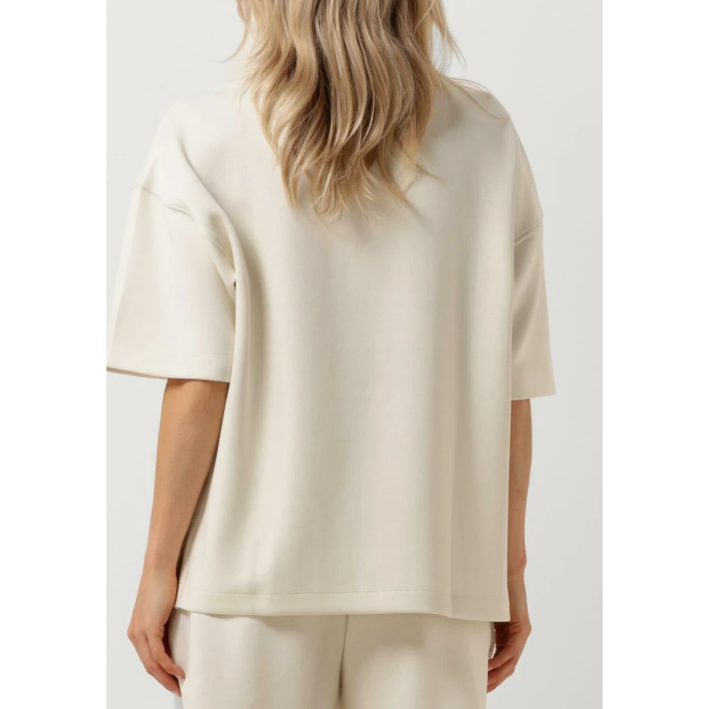 moss copenhagen Beige Sweatershirt Must-Have Casual Outfit Beige Dames