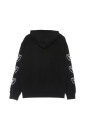 lasrai-black-distressed-sleeve-print-hoodie