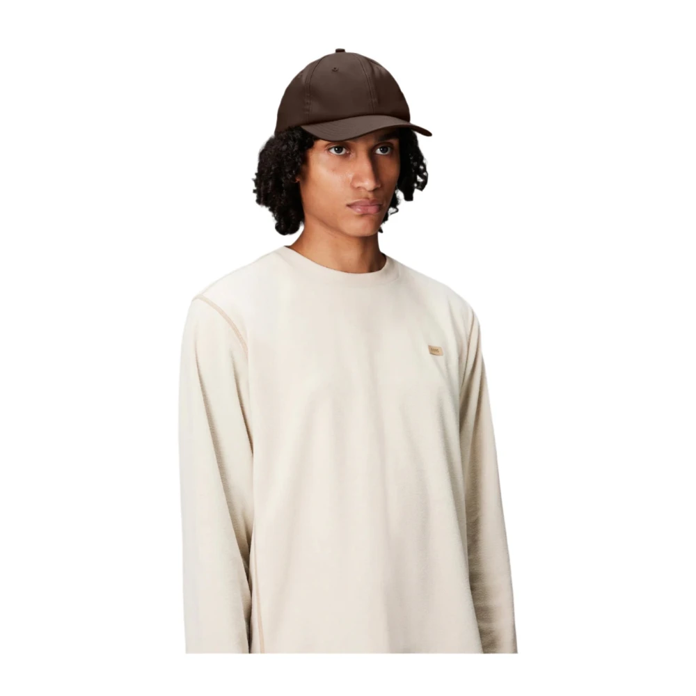 Rains Moderne Baseballpet met gebogen klep Brown Unisex