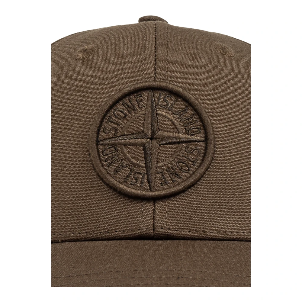 Stone Island Baseball cap Brown Heren