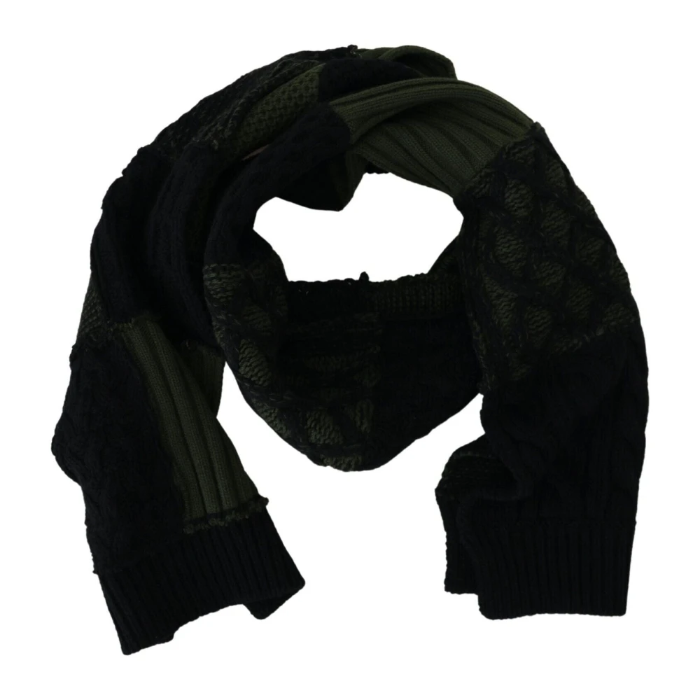 Dolce & Gabbana Women's Black Winter Scarves, One Size, Gorgeous Scarf