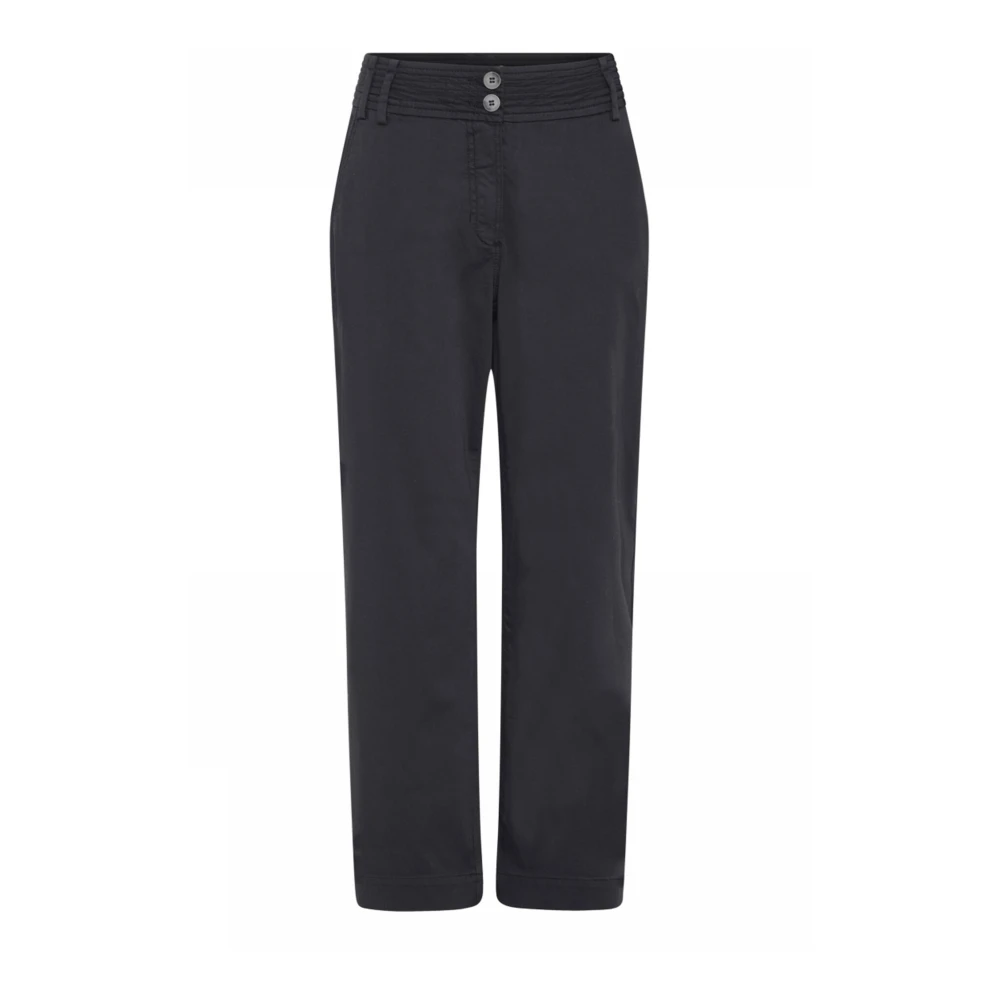 Gustav Moderne Rechte Pijpen Zwarte Broek Black Dames