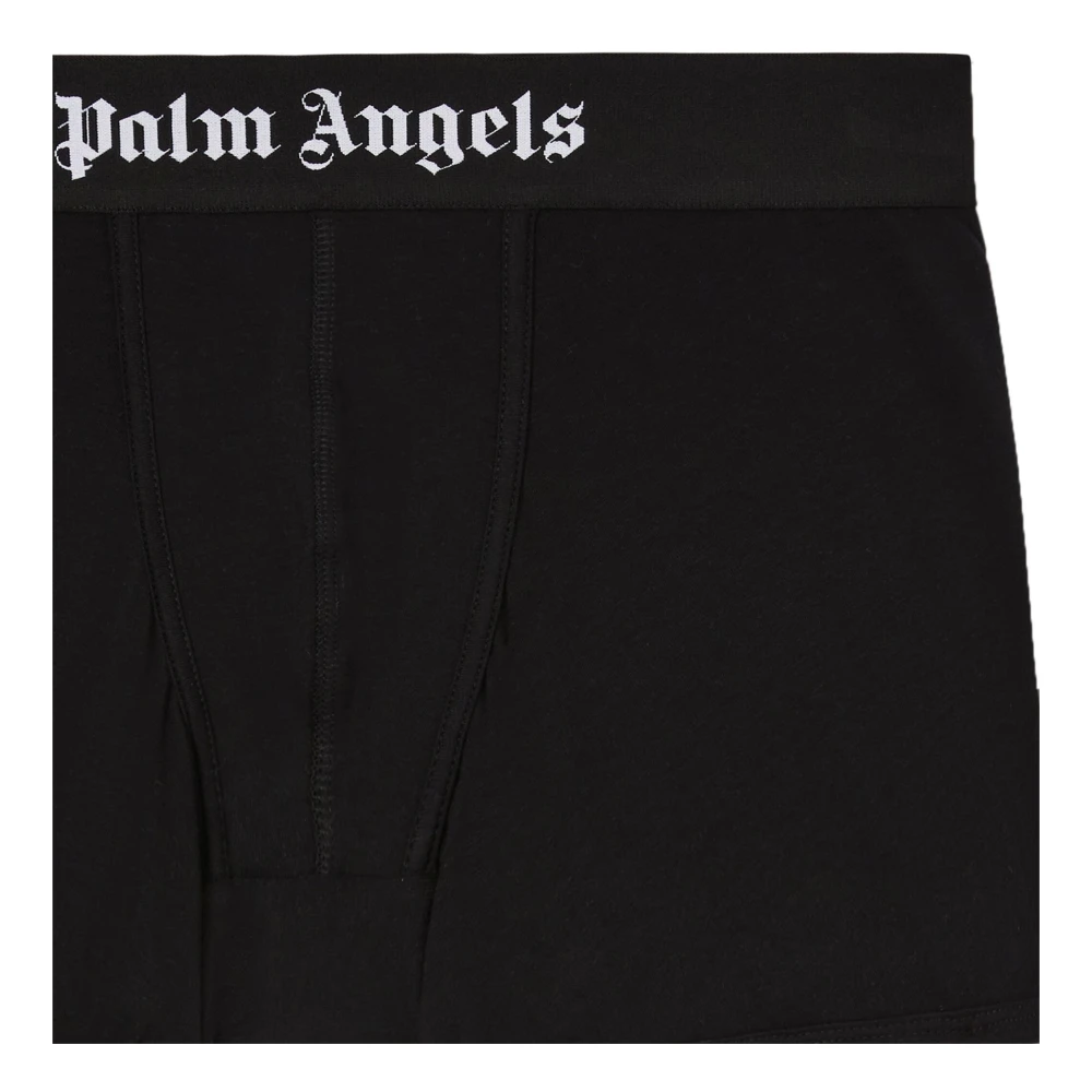 Palm Angels Zwarte Boxershorts Bipack Black Heren
