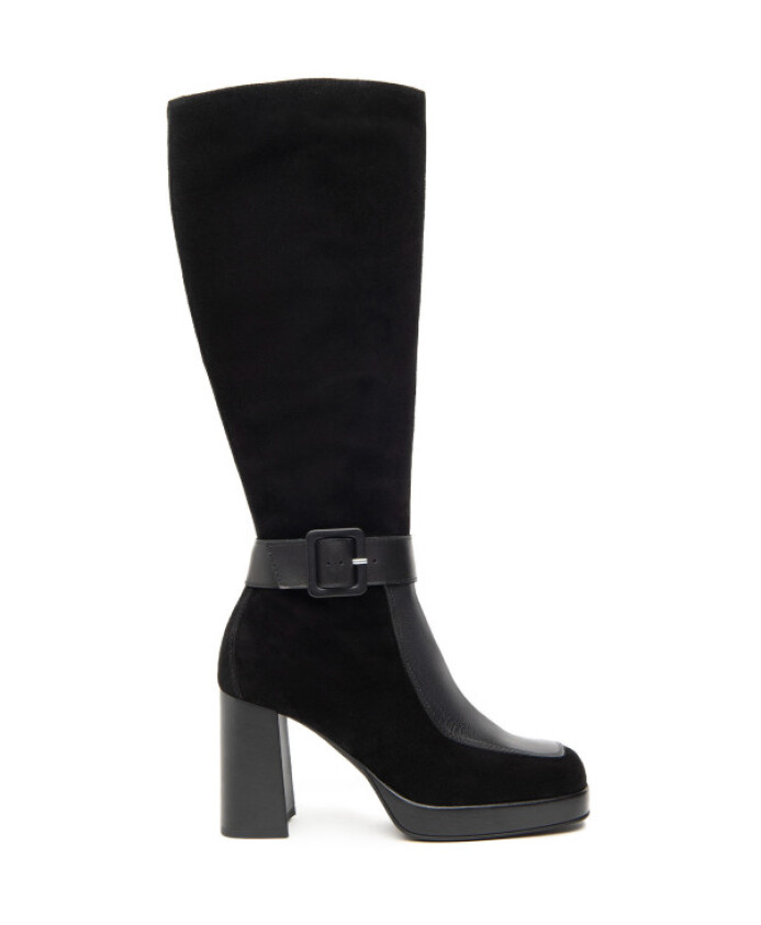 bottines-a-boucle-en-daim-noir-et-cuir
