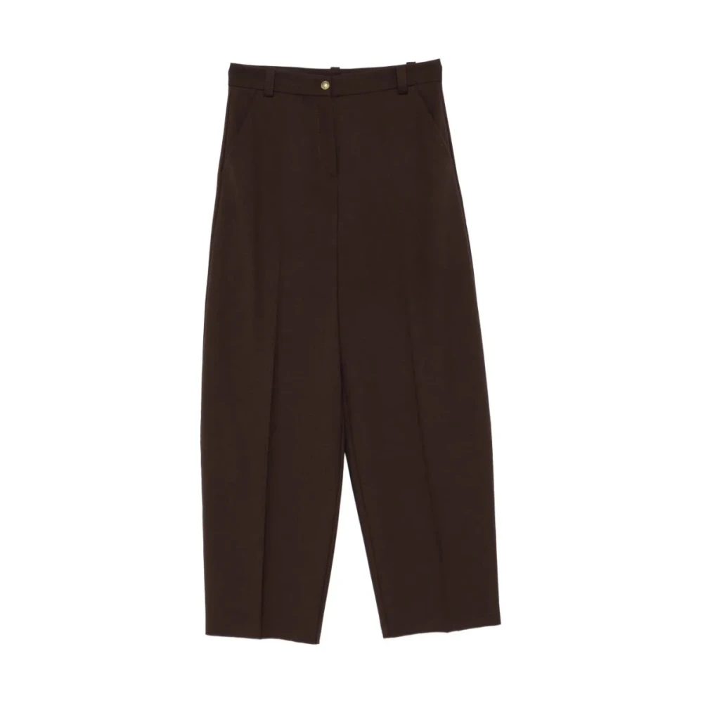 Pinko Donna Marrone Pantaloni, M, New,