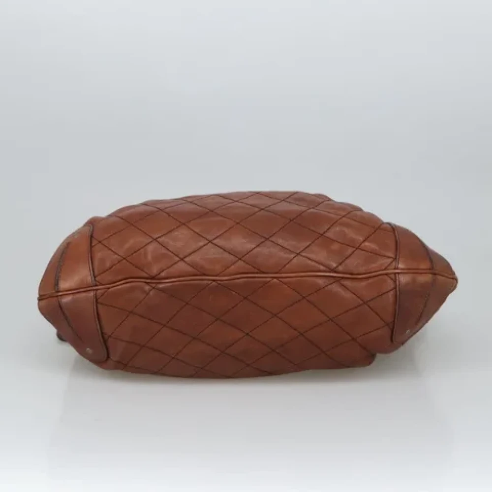 Bally Pre-owned Leather handbags Brown Dames