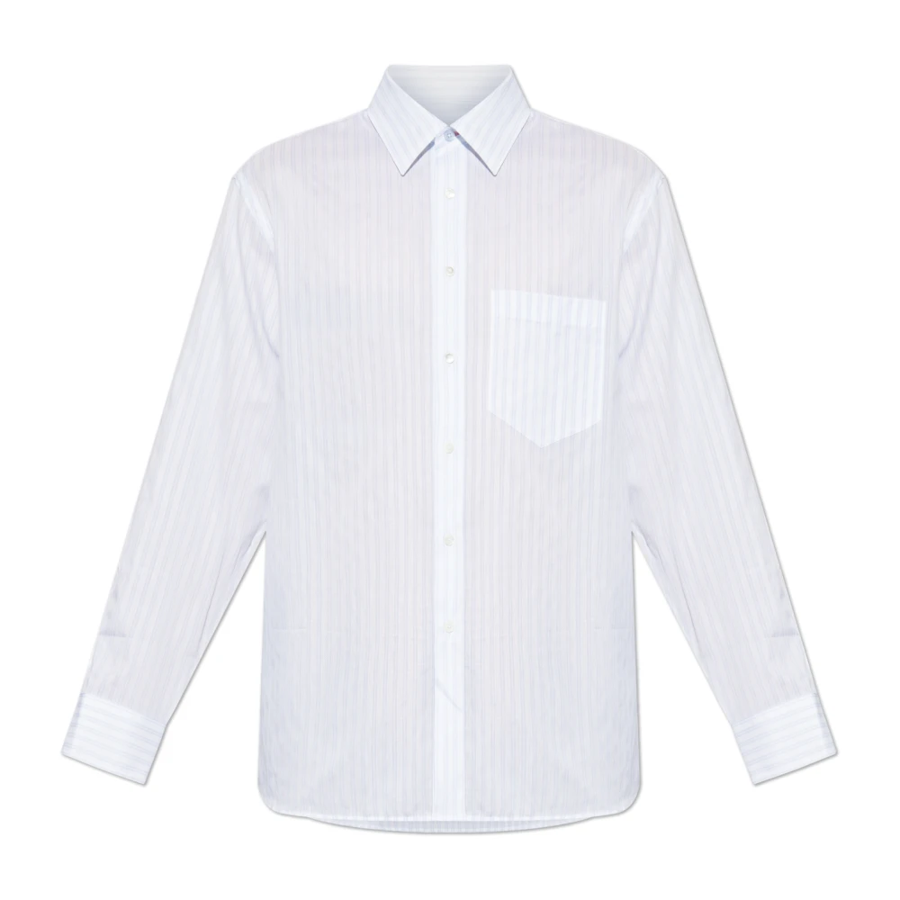 Paul Smith Herren Weiß Shirts, Mgröße: