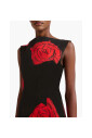 floral-print-sleeveless-flared-hem-dress