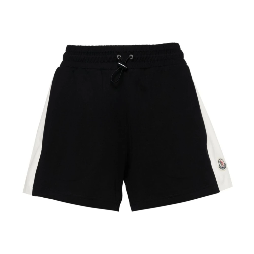 Moncler Shorts 778 Stil Black, Dam