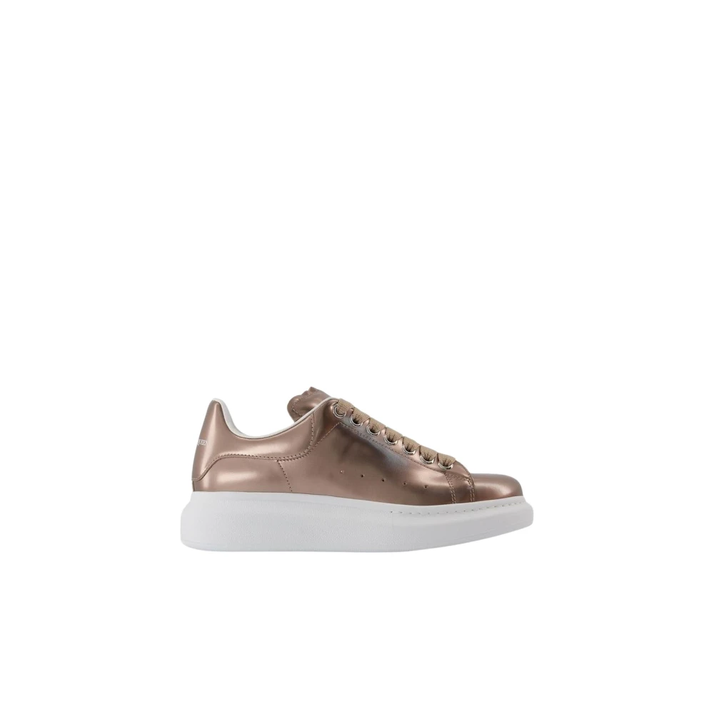 Alexander Mcqueen Beige Oversized Sole Sneakers
