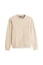 beige-crewneck-sweatshirt-with-embroidered-logo