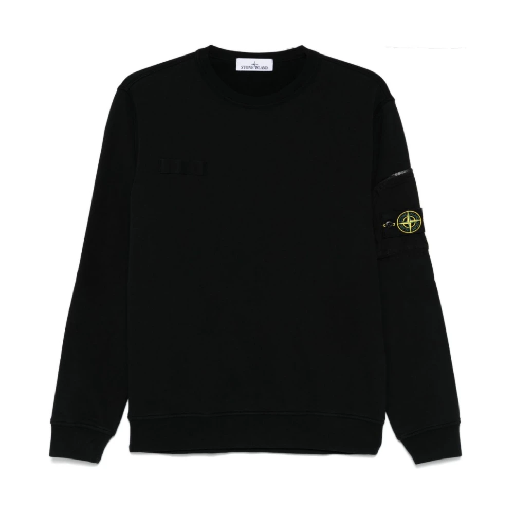 Stone Island Zwarte Herentruien Black Heren