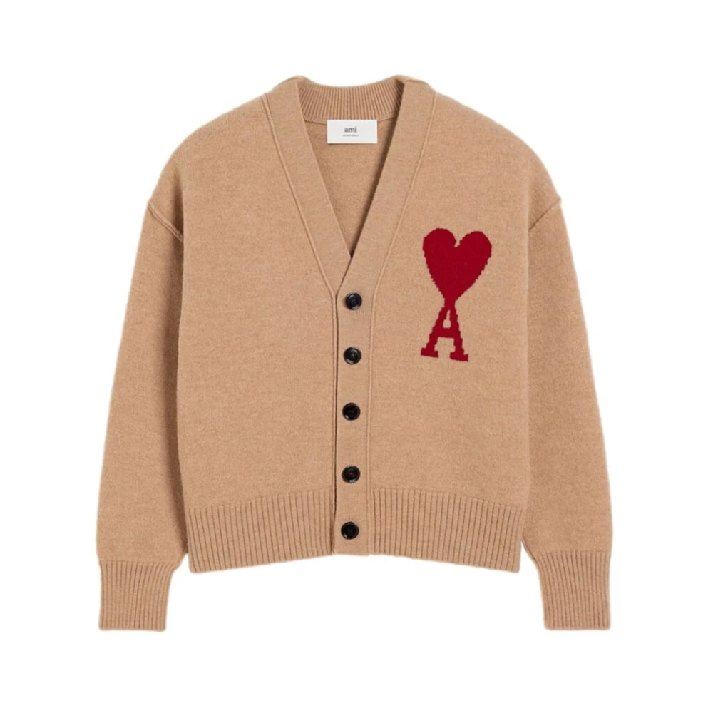 Knitwear > Cardigans - - Ami Paris - Modalova