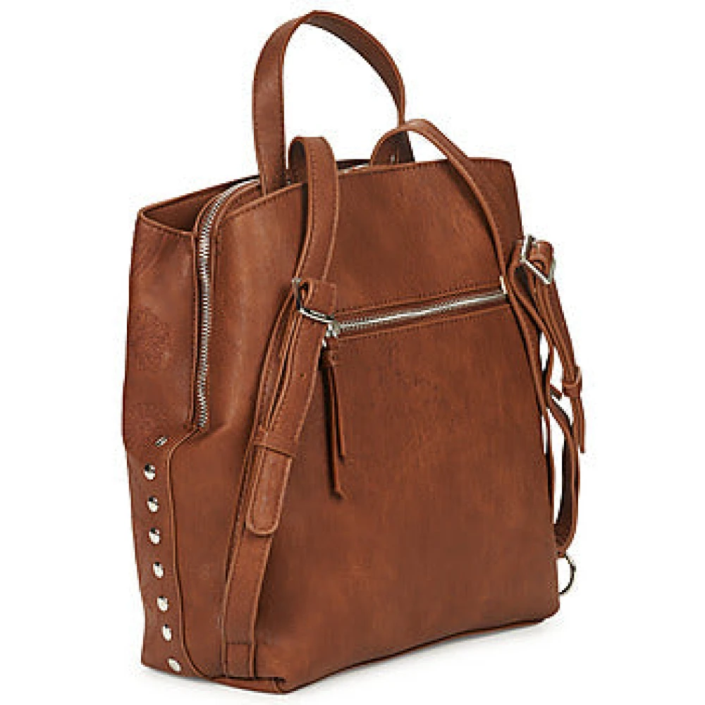 Desigual Bruine Mini Rugzak Dejavu Stijl Brown Dames