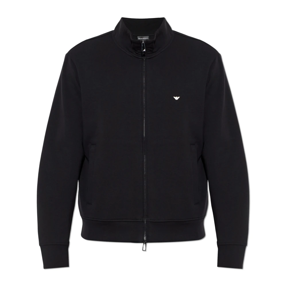 Emporio Armani Hombre Negro Sudaderas, Talla: Xl