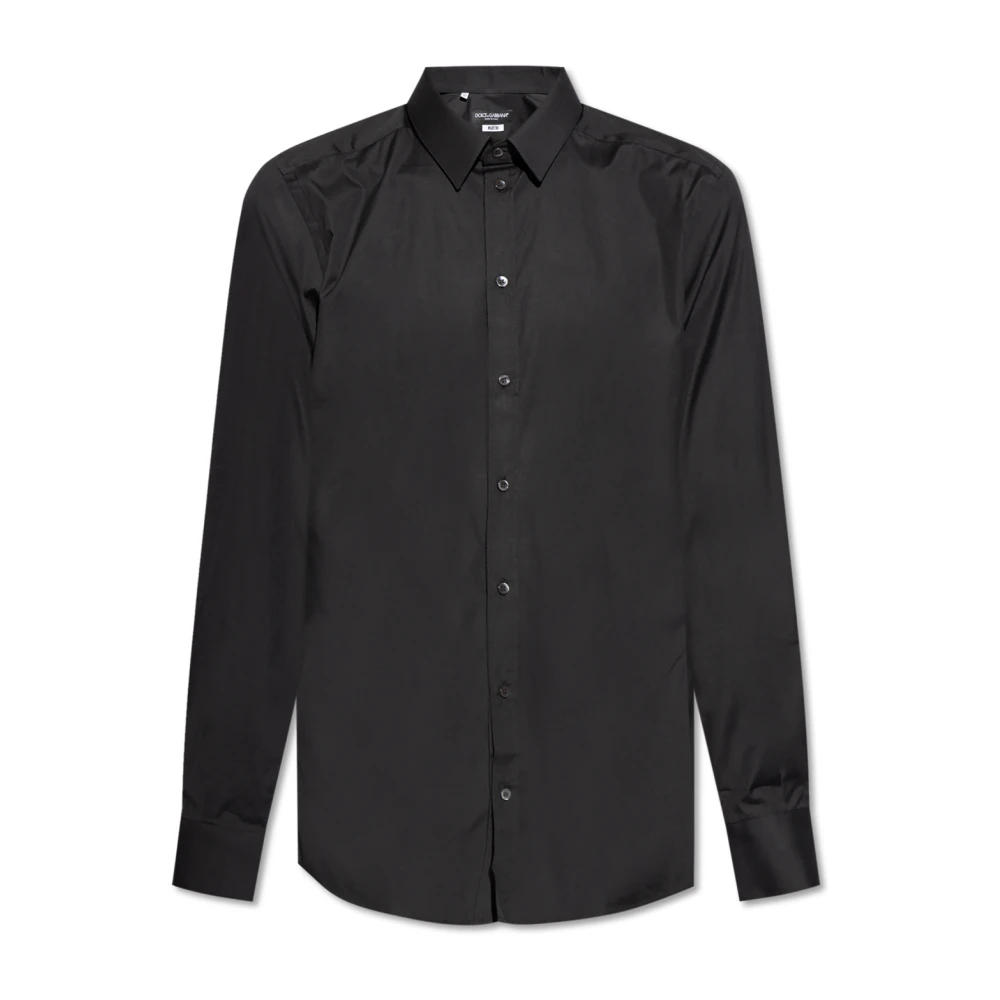 Dolce & Gabbana Klassieke shirt Black Heren