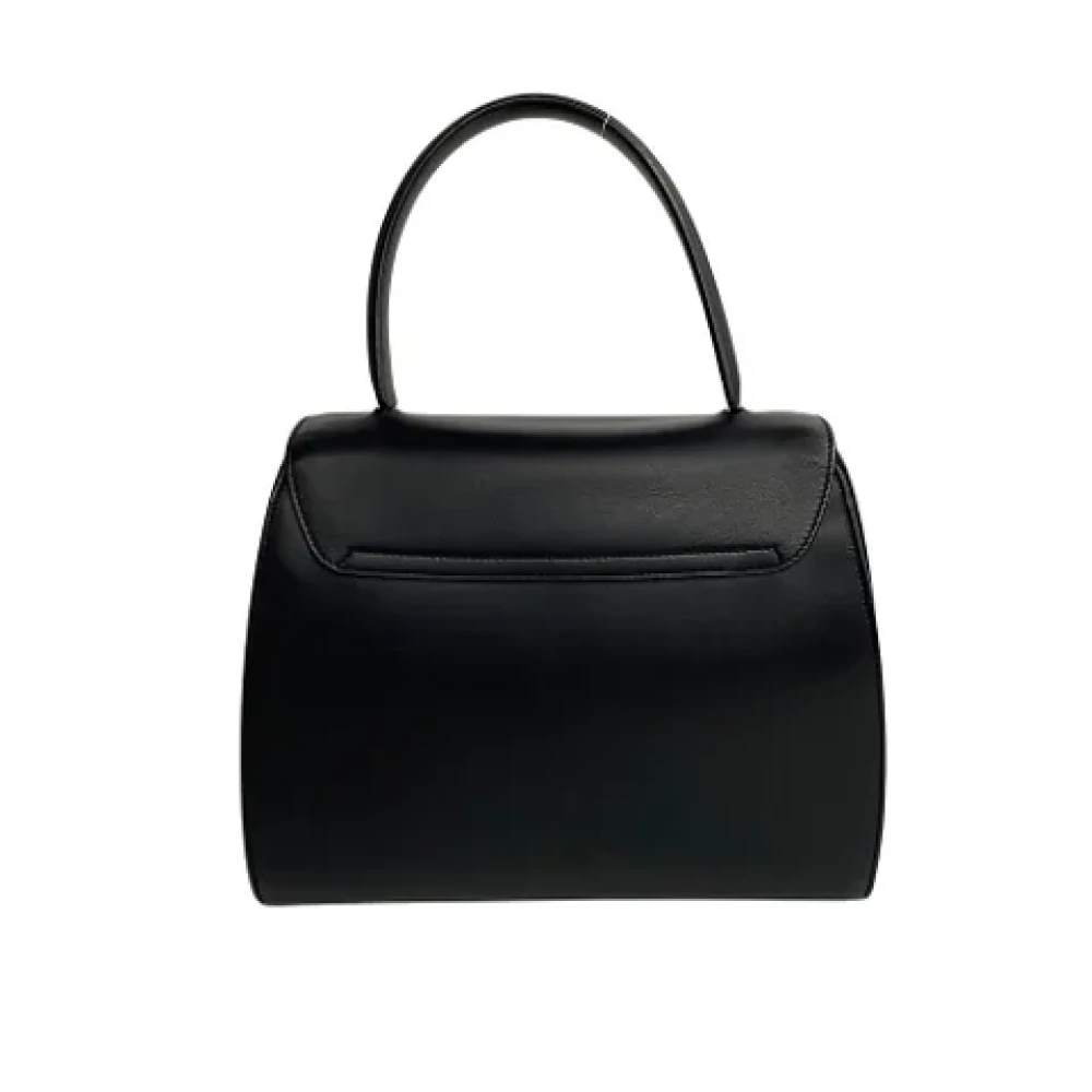 Celine Vintage Pre-owned Leather celine-bags Black Dames