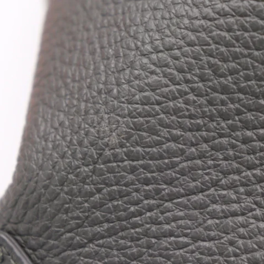 Bottega Veneta Vintage Pre-owned Leather backpacks Gray Dames