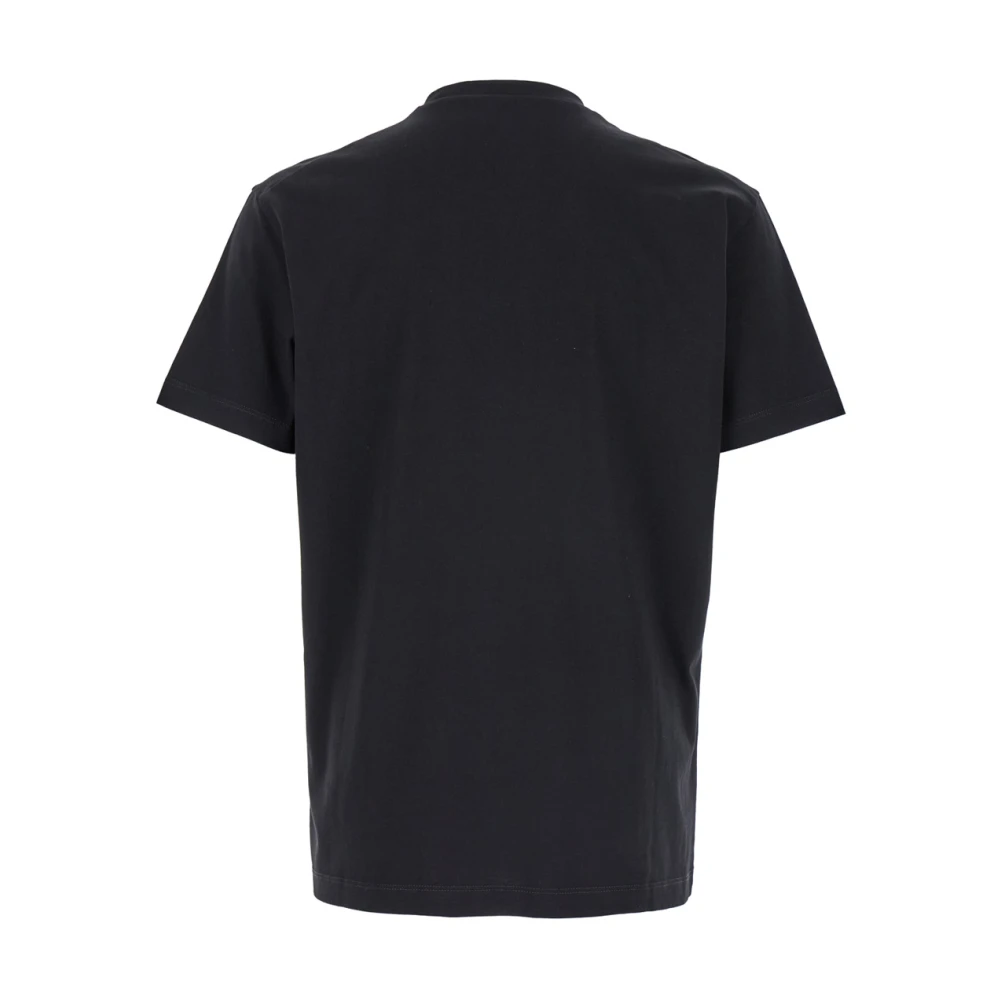 Dsquared2 Zwart Maple Print T-shirt Black Heren